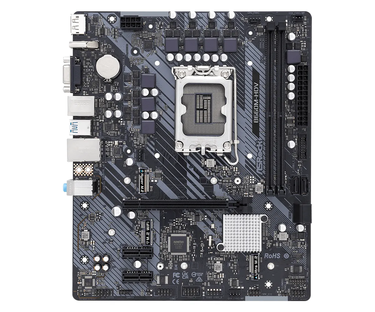 ASRock B660M-HDV 1700 mATX HDMI/DP DDR4
