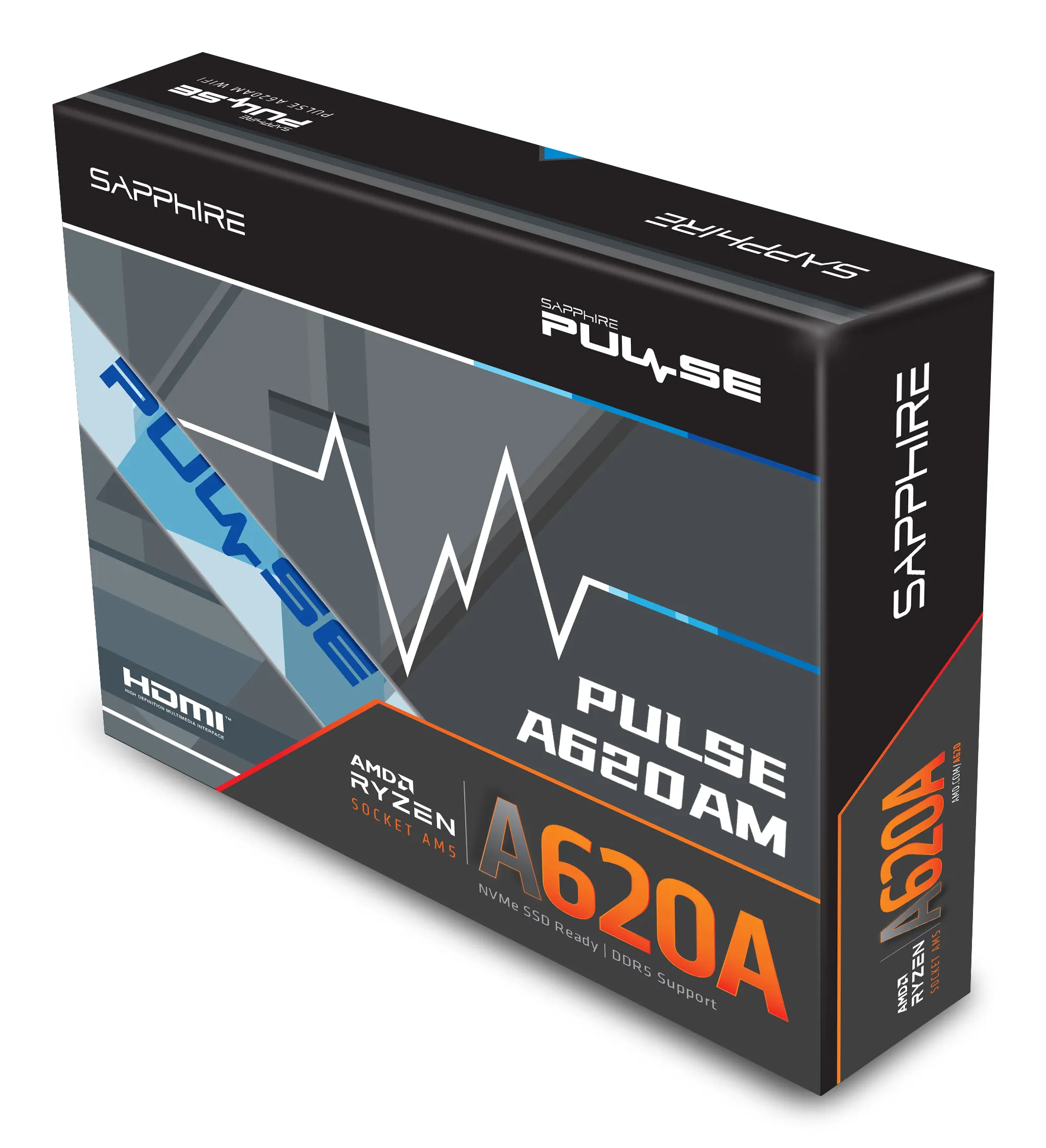 Sapphire MB Pulse A620AM AMD, AM5, DDR5, mATX