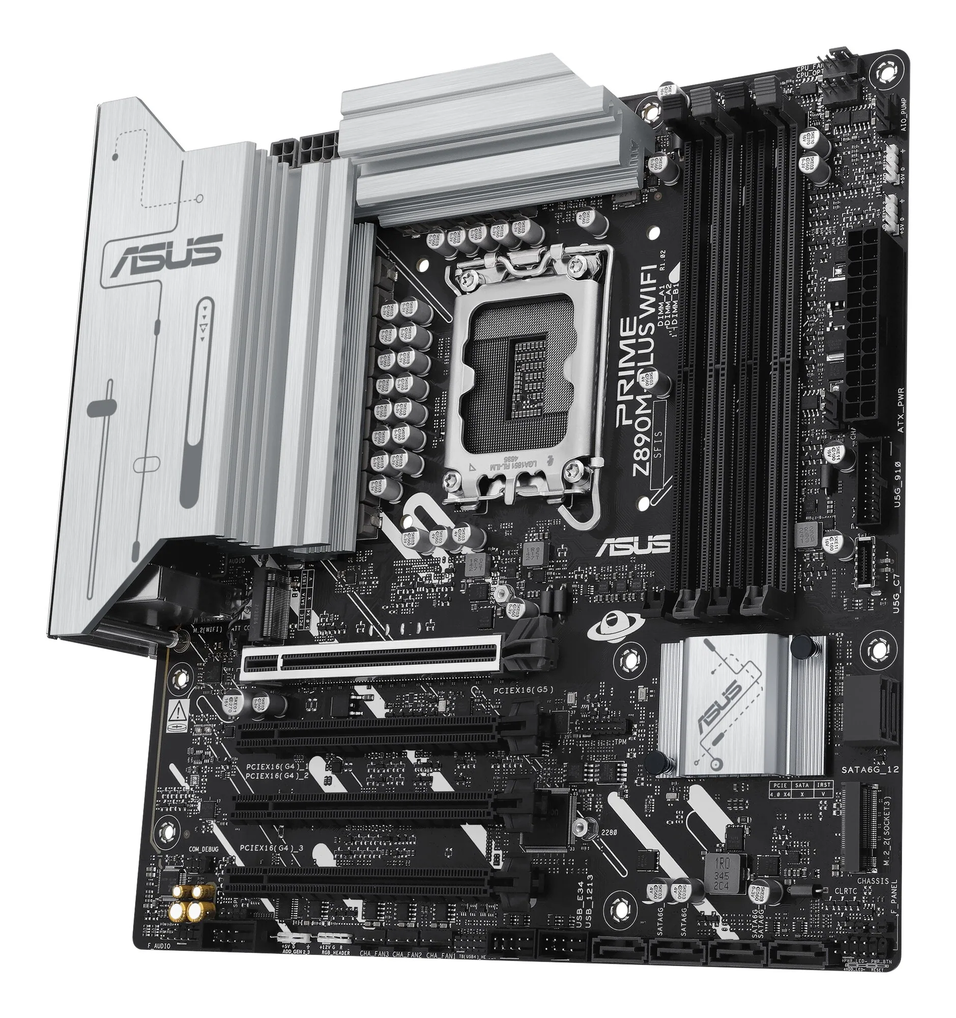 ASUS PRIME Z890M-PLUS WIFI Intel Z890 LGA 1851 (Socket V1) micro ATX – Bild 6