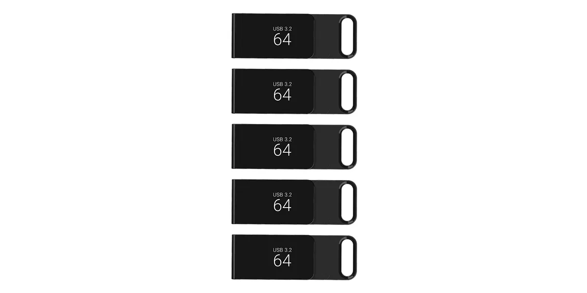 PNY USB-Stick 64 GB Elite USB 3.2 TYPE-C 5-Pack