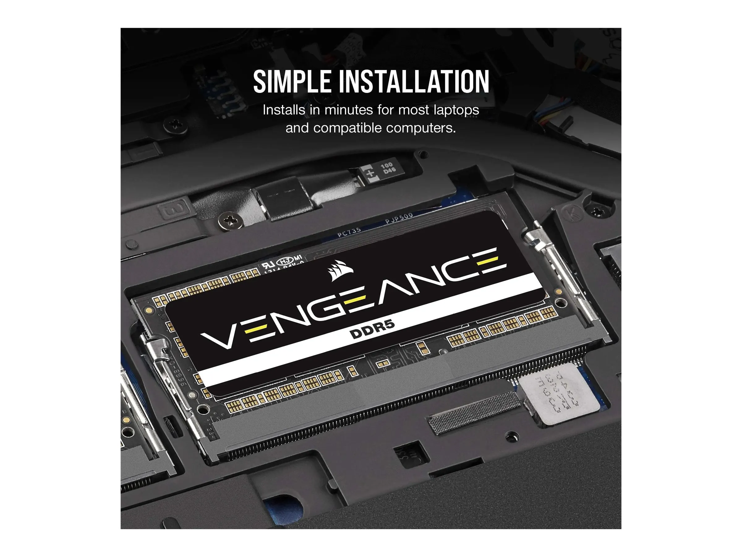 Corsair VENGEANCE B SO-DIMM DDR5-4800 CL40 64 GB Kit (2x 32 GB)