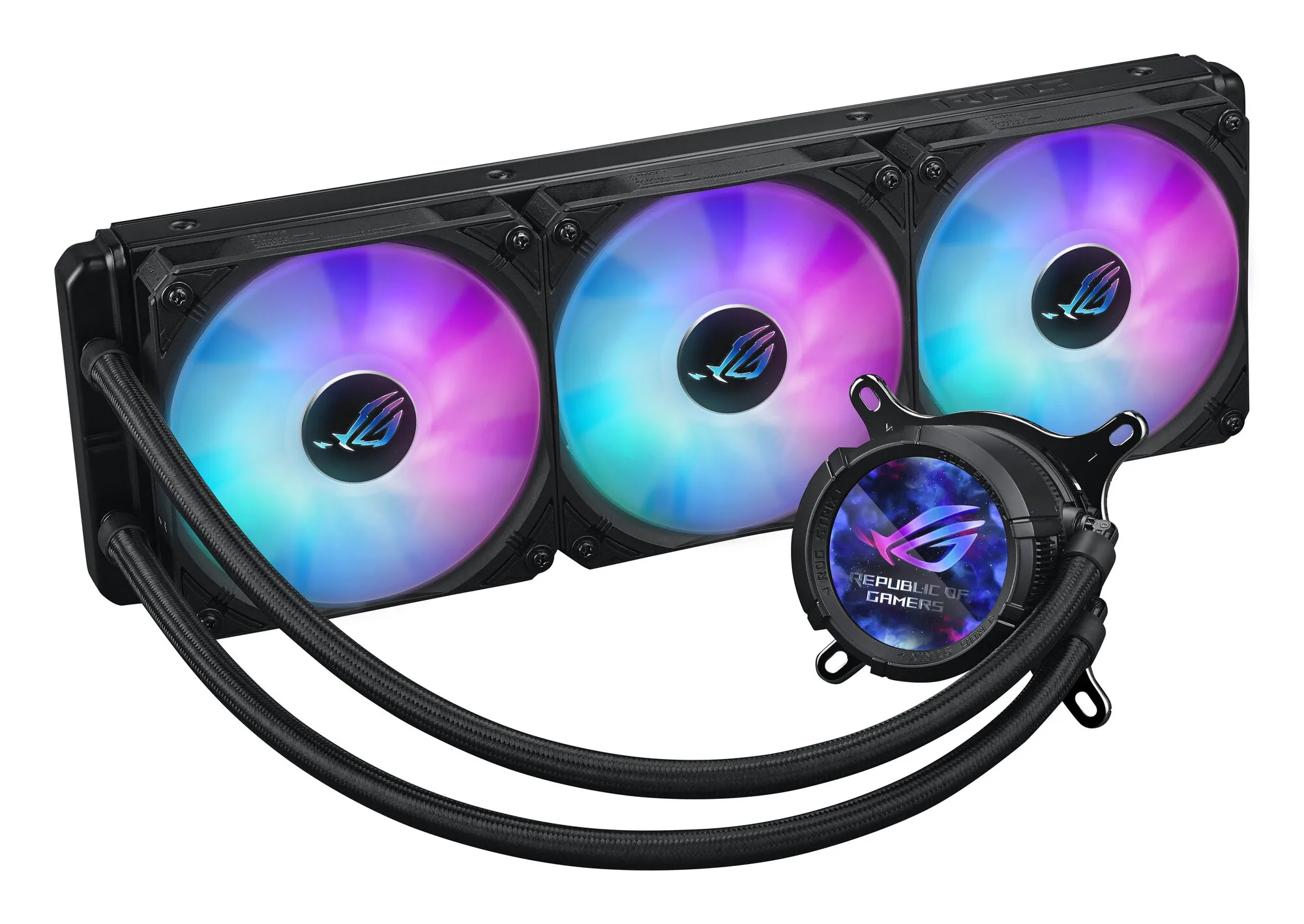 ASUS ROG STRIX LC III 360 ARGB Prozessor All-in-One-Flüssigkeitskühler 12 cm Schwarz – Bild 3
