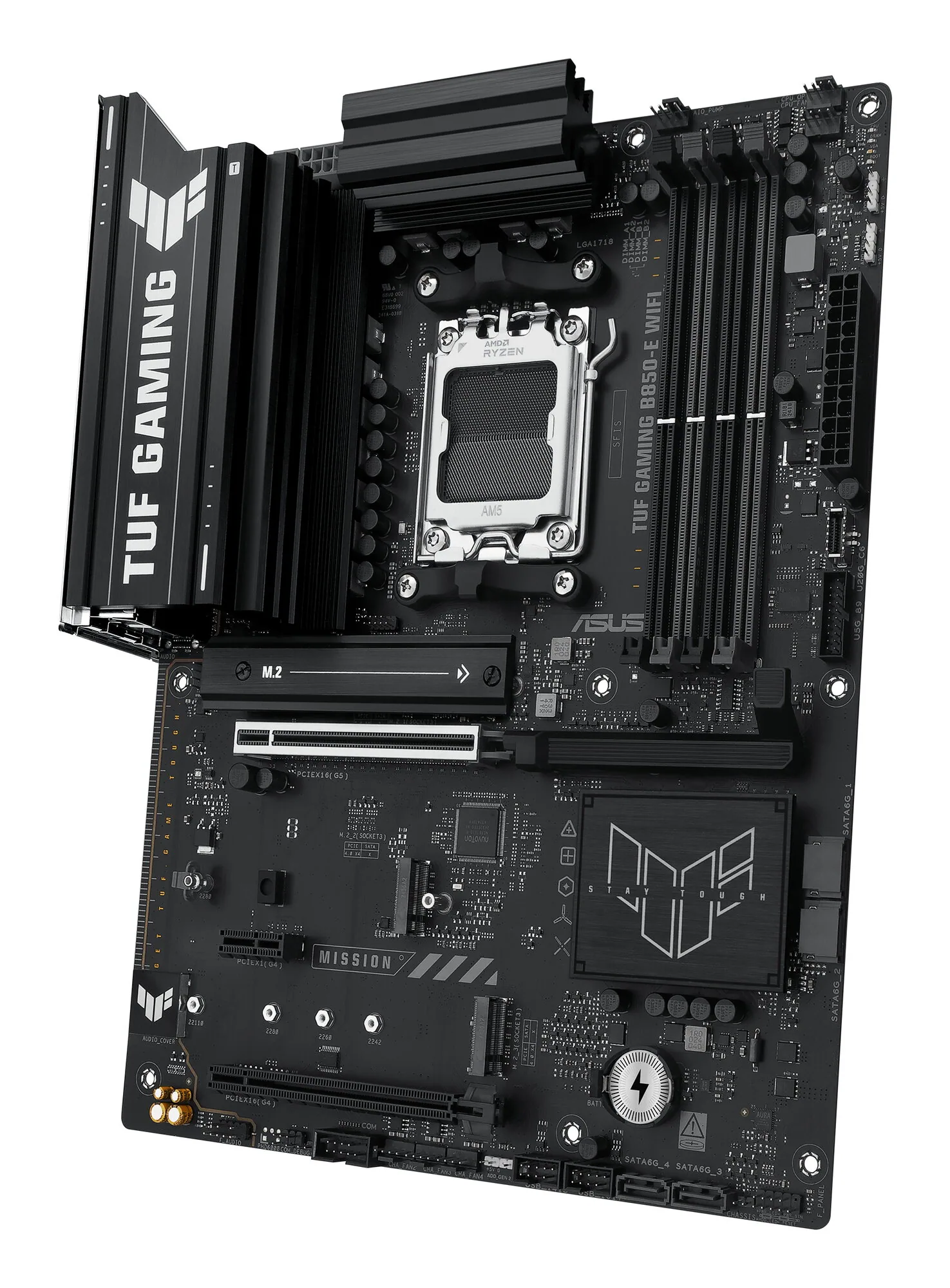 ASUS TUF GAMING B850-E WIFI AMD B850 Sockel AM5 ATX – Bild 6
