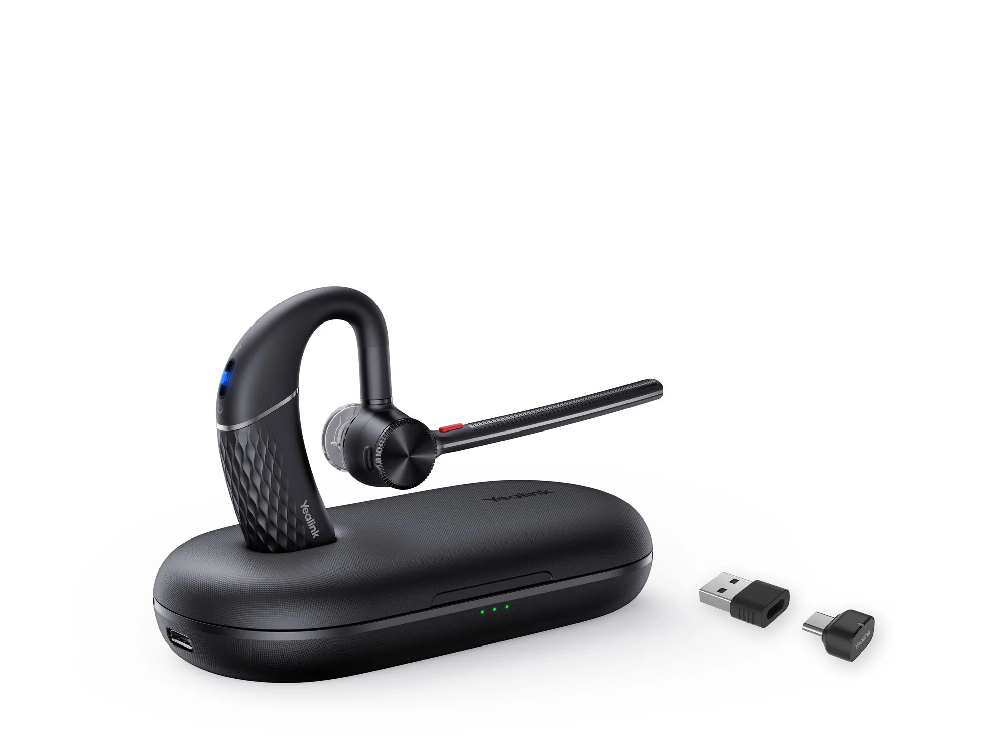 Yealink BH71 Pro USB-C/A Headset Kopfhörer Kabellos Ohrbügel Büro/Callcenter USB Typ-C Bluetooth Schwarz – Bild 2