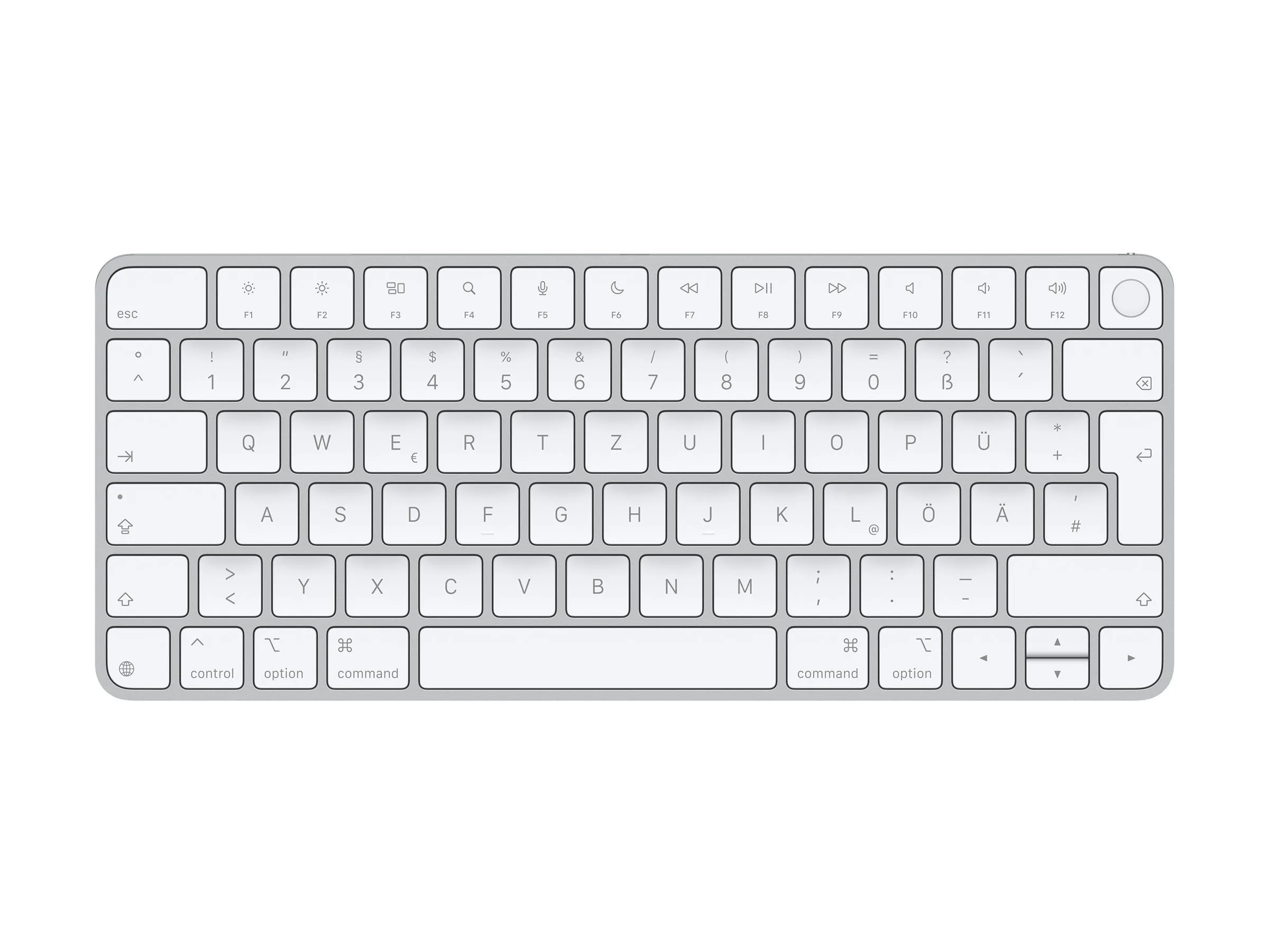 Apple Magic Keyboard mit Touch ID (Apple Silicon) Deutsch