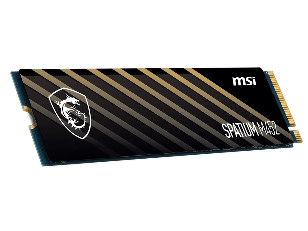 MSI SPATIUM M452 PCIe 4.0 NVMe M.2 500GB PCI Express 4.0 3D NAND – Bild 1
