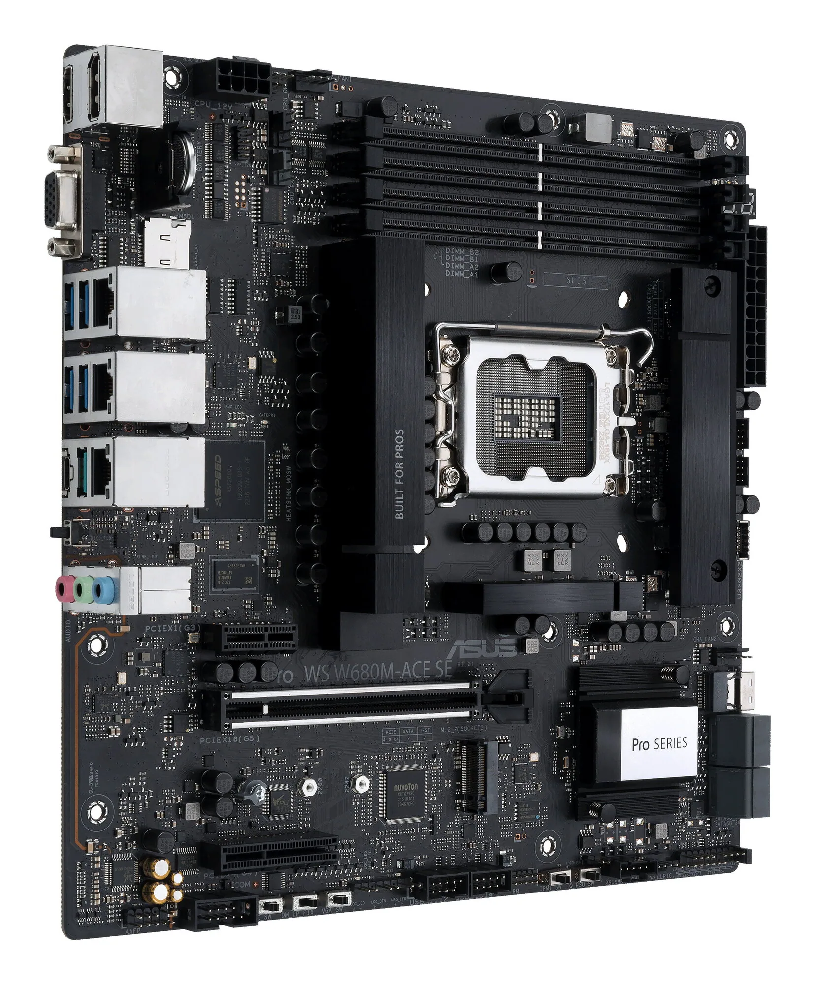 ASUS PRO WS W680M-ACE SE Intel W680 LGA 1700 micro ATX – Bild 2