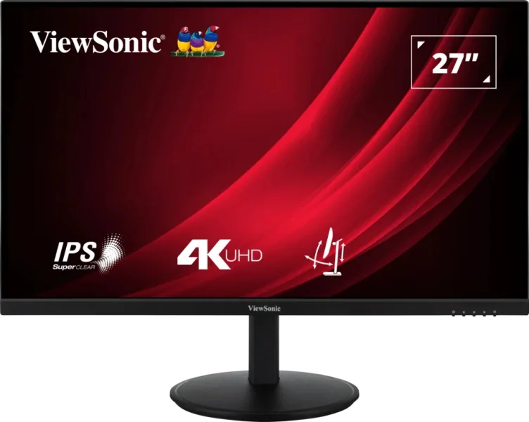 Viewsonic VG Series VG2708-4K Computerbildschirm 68,6 cm (27") 3840 x 2160 Pixel 4K Ultra HD LED Schwarz – Bild 1