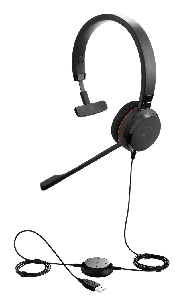 Jabra Evolve 30 II Kopfhörer Kabelgebunden Kopfband Büro/Callcenter USB Type-C / USB Type-A Schwarz – Bild 3