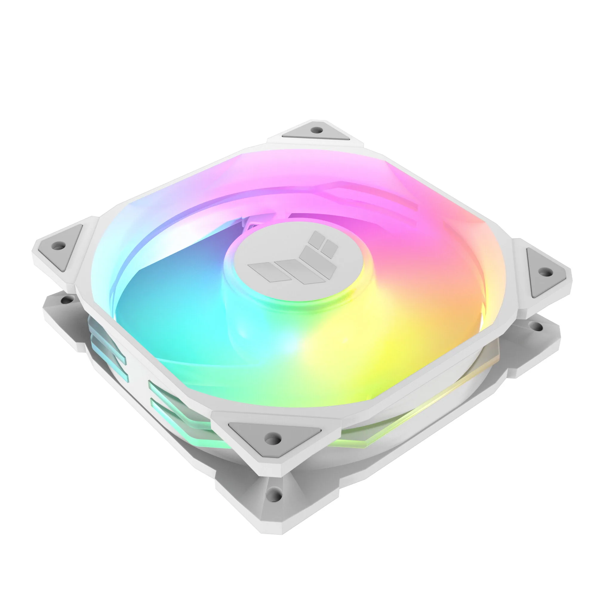 ASUS TUF GAMING TR120 ARGB REVERSE 3IN1 White Computergehäuse Ventilator 12 cm Weiß – Bild 4