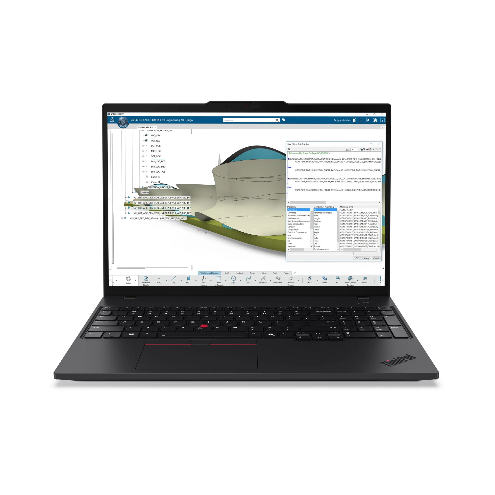 Lenovo ThinkPad P16s Gen 4 (AMD) Copilot+ PC AMD Ryzen AI 7 PRO 350 Mobiler Arbeitsplatz 40,6 cm (16") WUXGA 32 GB – Bild 1
