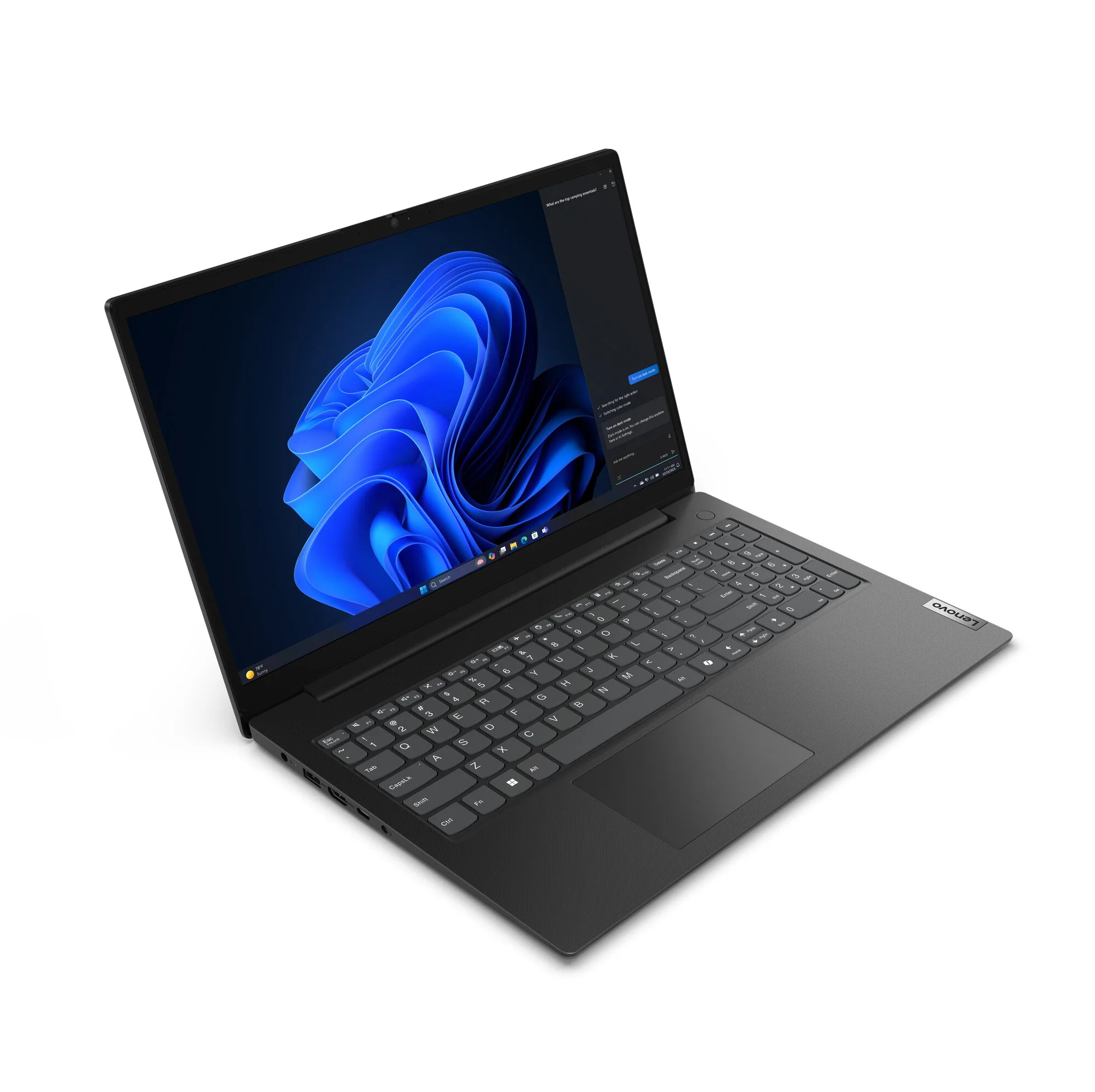 Lenovo V15 G5 IRL Intel® Core™ i5 i5-13420H Laptop 39,6 cm (15.6") Full HD 8 GB DDR5-SDRAM 256 GB SSD Wi-Fi 6 (802.11ax) Windows 11 Pro Schwarz Deutsch – Bild 2