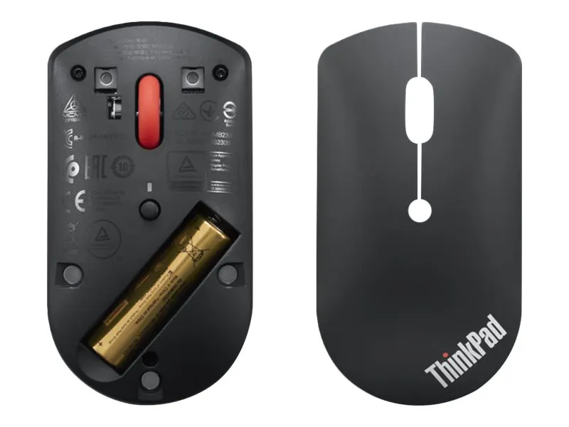 Lenovo Maus wireless - ThinkPad Bluetooth Silent Mouse Schwa