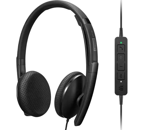 Lenovo 4XD1M39028 Kopfhörer & Headset Kabelgebunden Kopfband USB Typ-C Schwarz – Bild 1