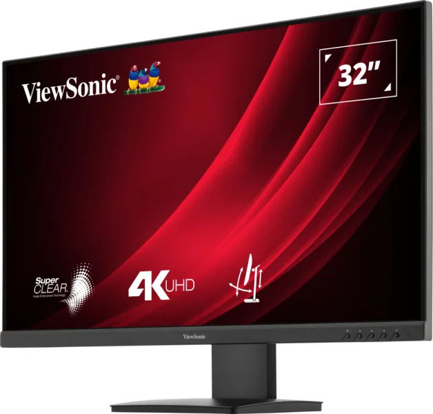 Viewsonic VG3208-4K Computerbildschirm 81,3 cm (32") 3840 x 2160 Pixel 4K Ultra HD LED Schwarz – Bild 3