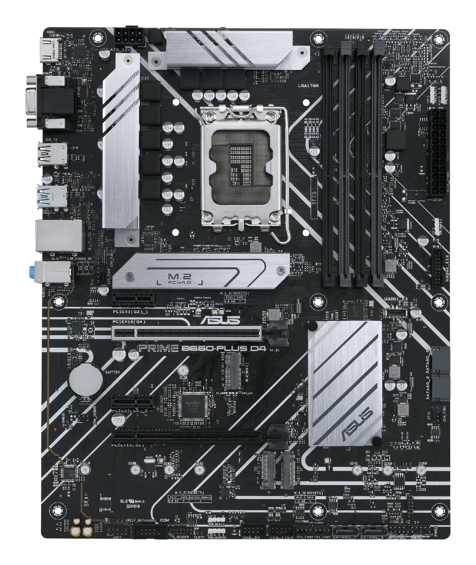ASUS PRIME B660-PLUS D4 Intel B660 LGA 1700 ATX – Bild 2