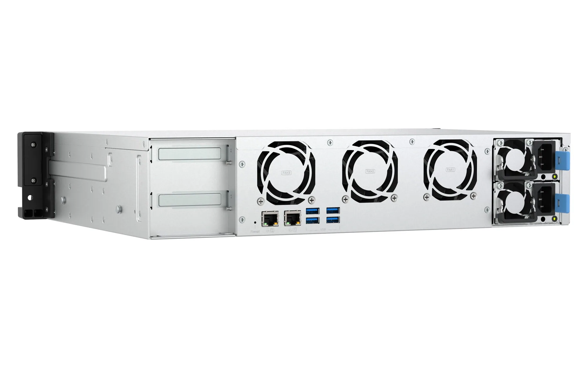 QNAP TS-855EU-RP NAS Rack (2U) Intel Atom® C5125 8 GB DDR4 0 TB QuTS hero Schwarz – Bild 3