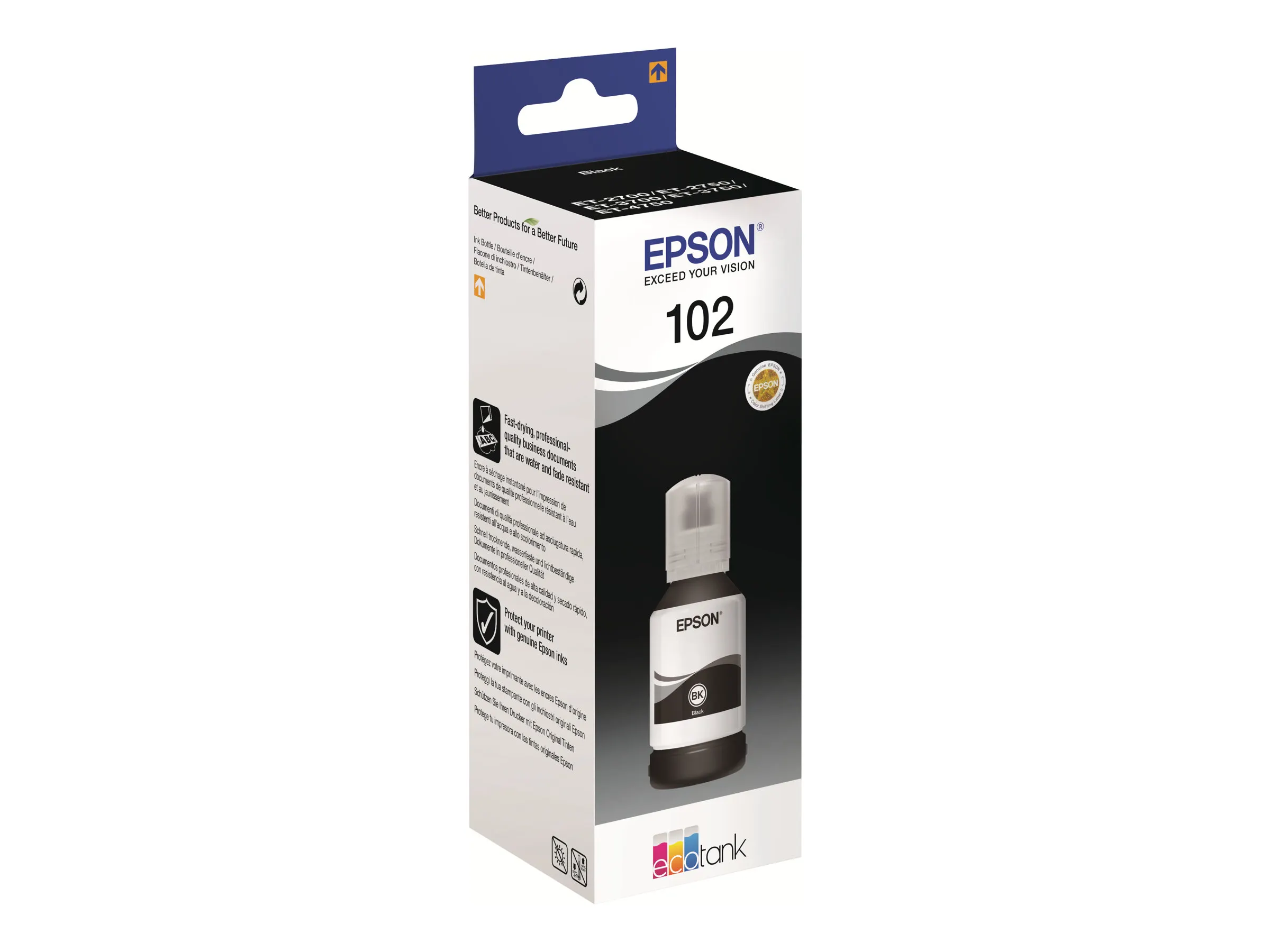 Patrone Epson 102 black                                T03R1