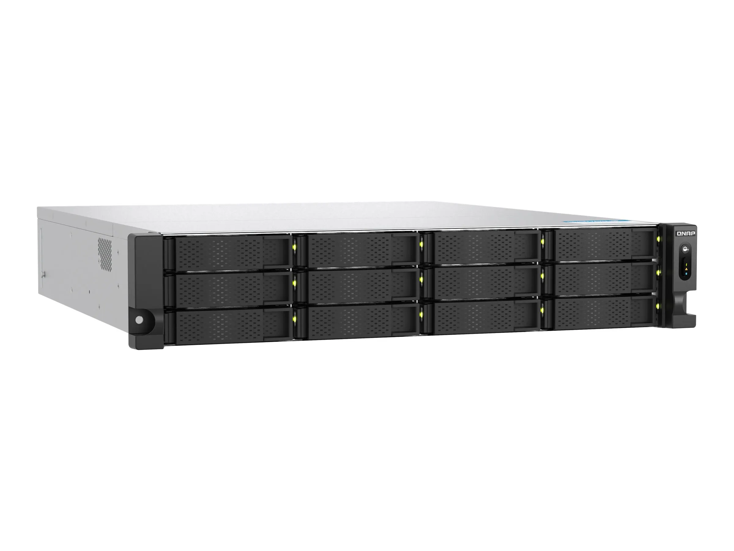 QNAP TS-H1277AXU-RP NAS Rack (2U) AMD Ryzen™ 5 16 GB DDR5 0 TB QuTS hero Schwarz