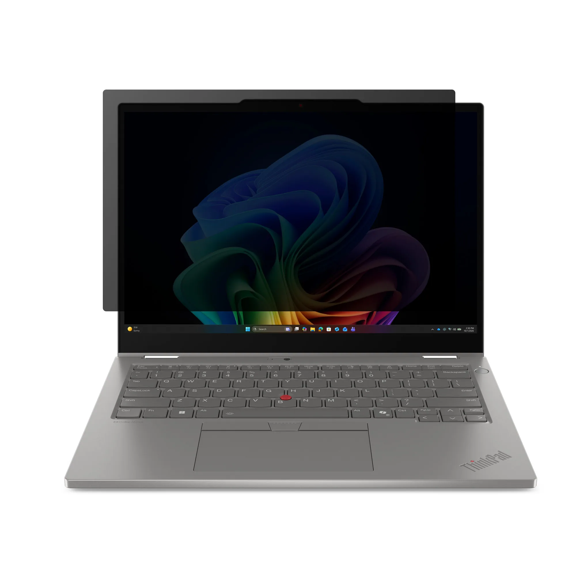 Lenovo 4XJ1W54320 Blickschutzfilter 33,8 cm (13.3") Laptop Rahmenloser Blickschutzfilter – Bild 1