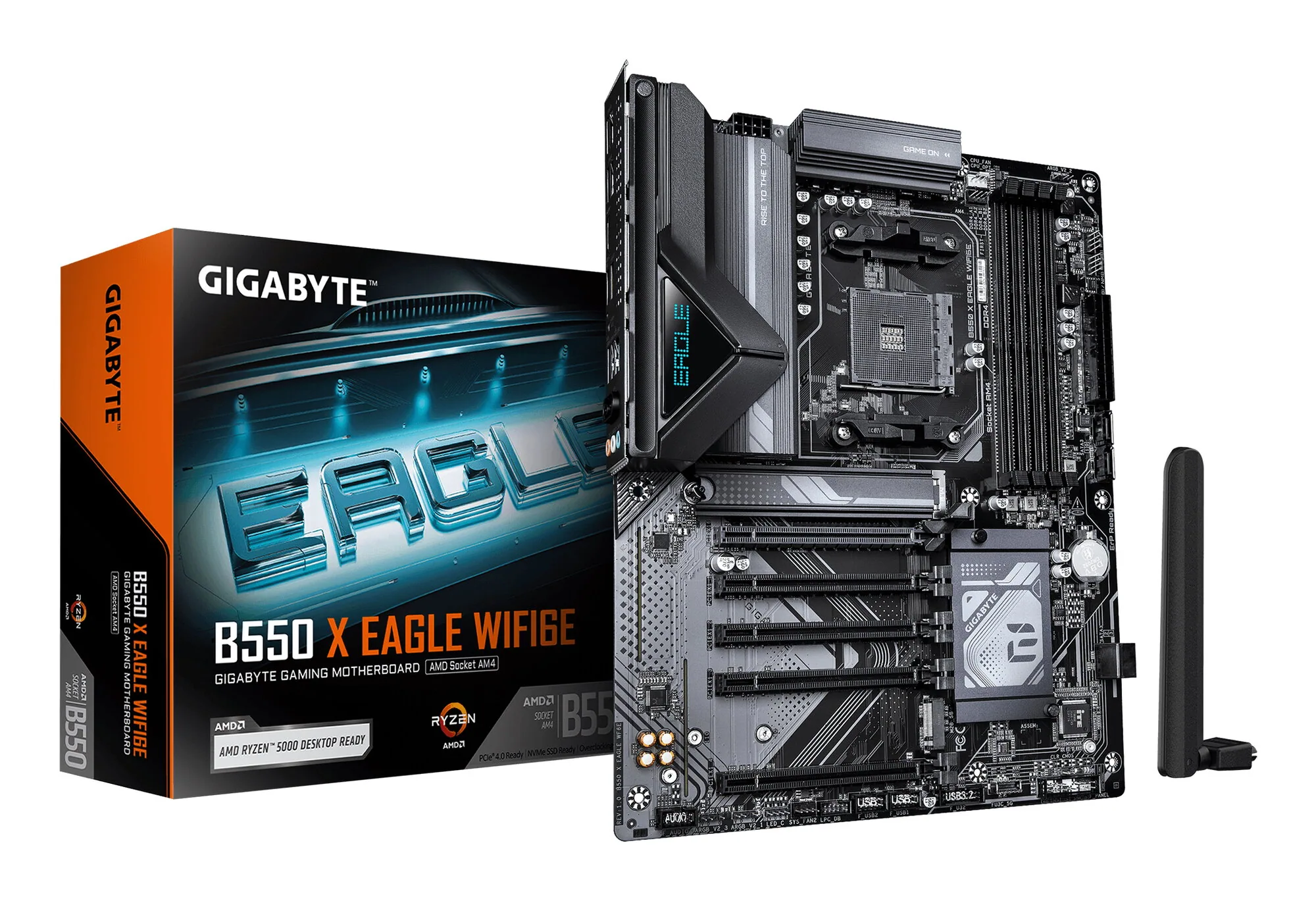 GIGABYTE B550 X EAGLE WIFI6E Mainboard – Bild 1