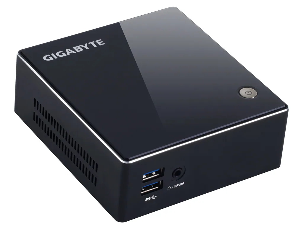 GIGABYTE Brix Nettop Schwarz BGA 1168 – Bild 1