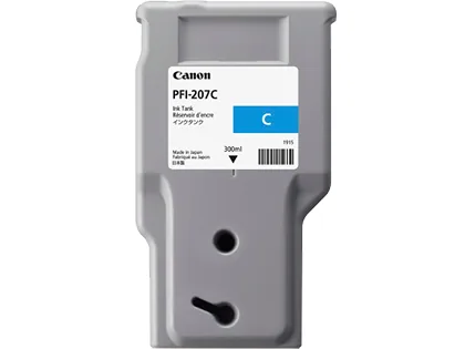 Canon PFI-207 Druckerpatrone Original Cyan – Bild 1