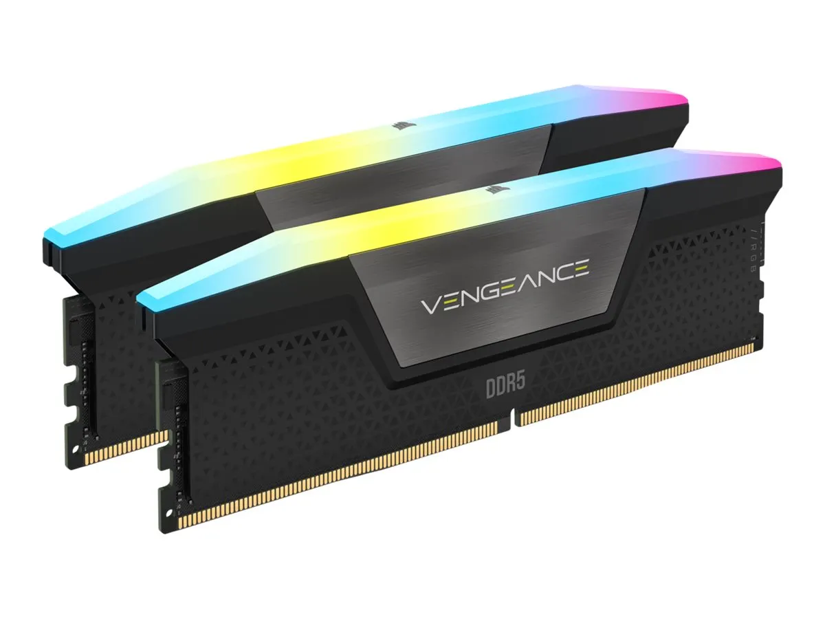Corsair Vengeance RGB DDR5-6400 CL32 32 GB Kit (2x 16 GB) (CMH32GX5M2B6400C32)