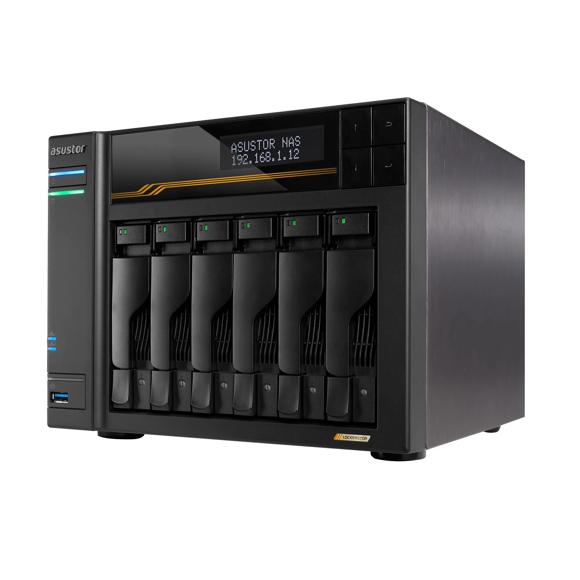 Asustor Lockerstor 6 Gen3 AS6806T 6-Bay