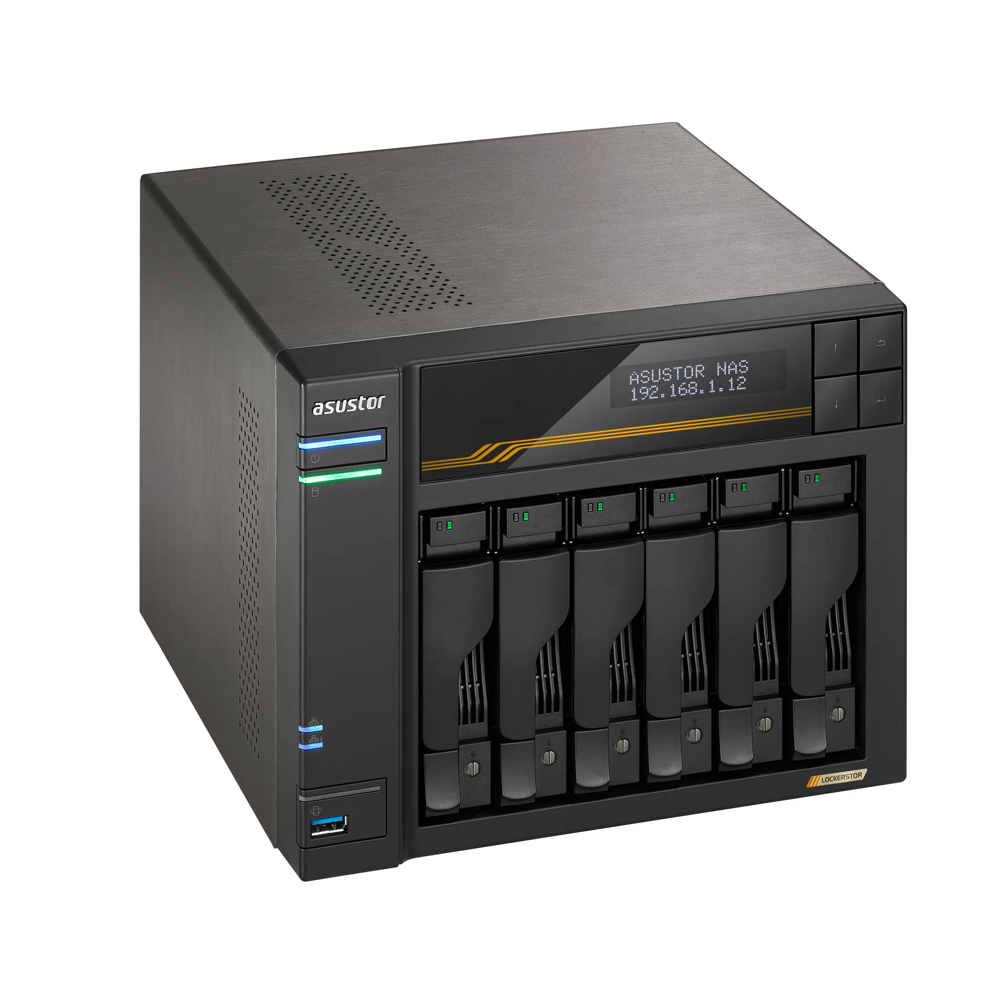 Asustor Lockerstor 6 Gen3 AS6806T 6-Bay