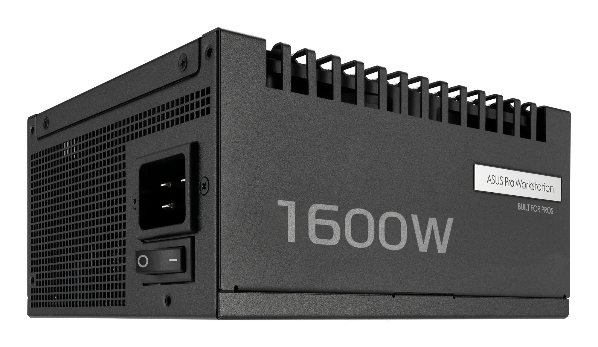 ASUS Pro WS 1600W Platinum Netzteil 20+4 pin ATX ATX Schwarz – Bild 1