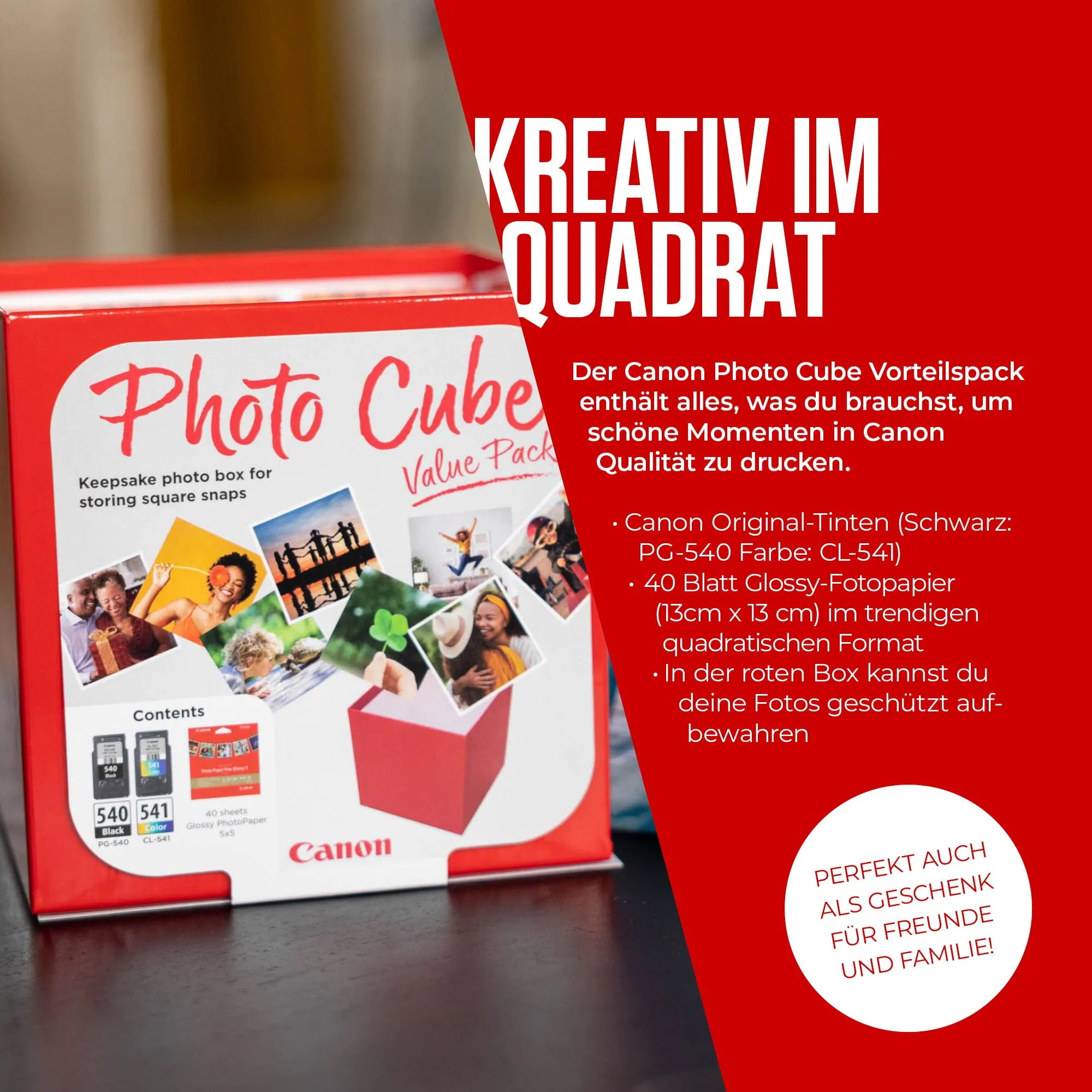 Canon Photo Cube Value Pack mit PG-540/CL-541 – Bild 5