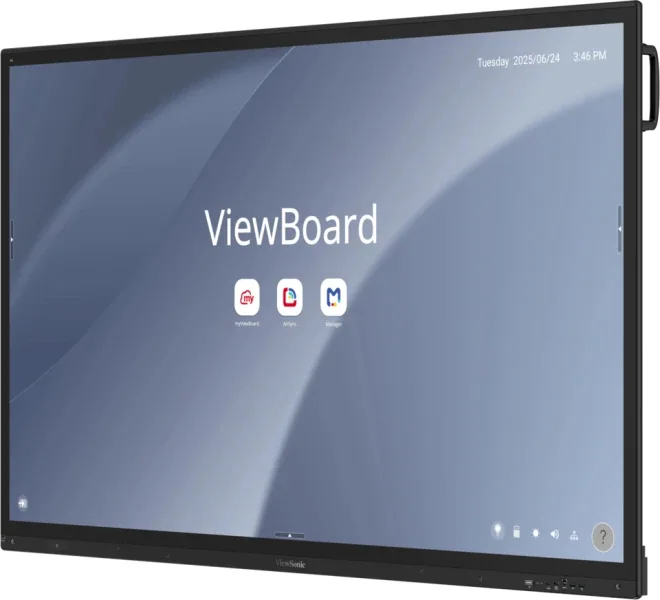 Viewsonic IFP7563-1C Interaktives Whiteboard 190,5 cm (75") 3840 x 2160 Pixel Touchscreen Schwarz – Bild 3