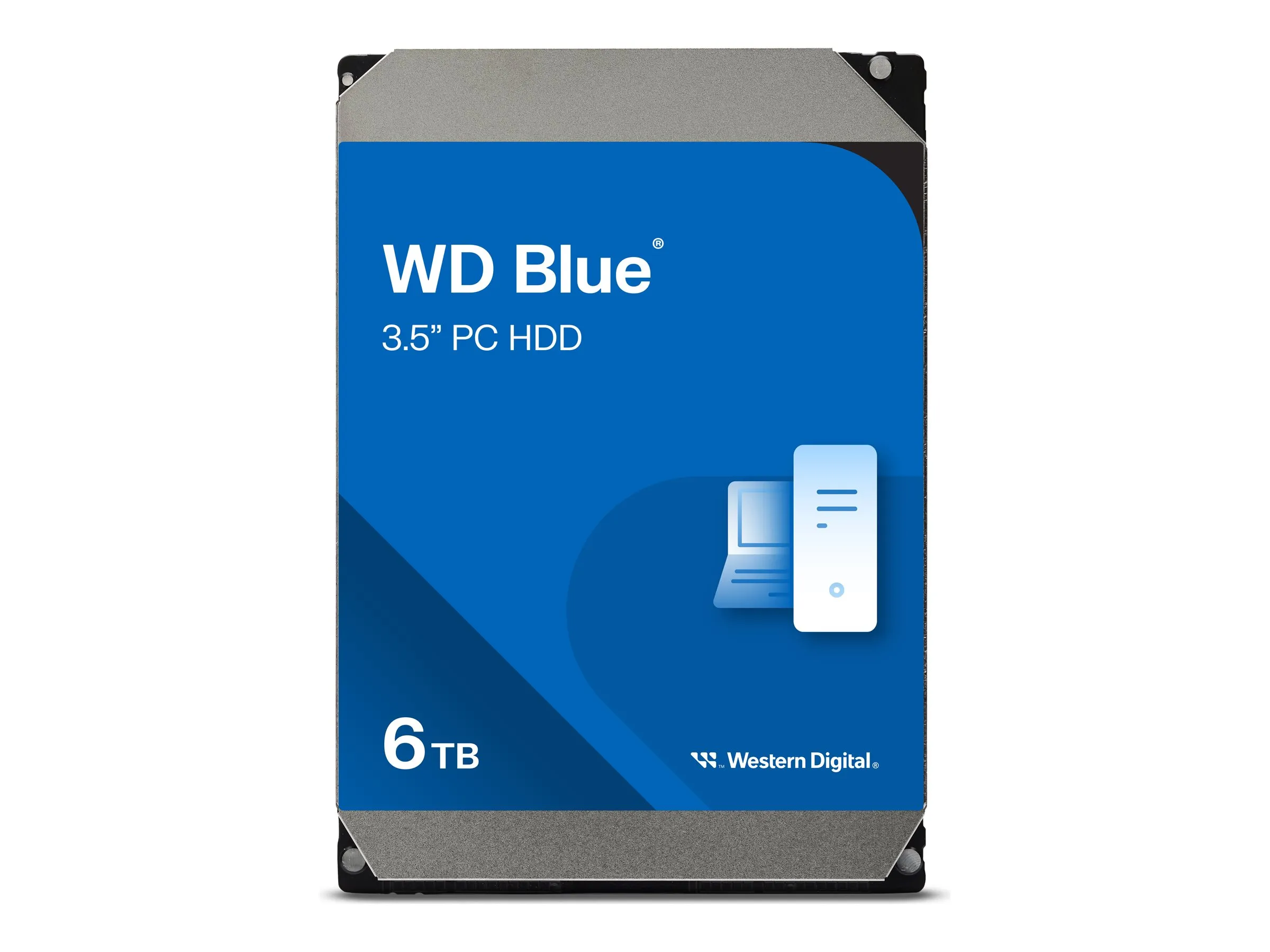 WD Blue 8.9 cm (3.5") 6 TB SATA3 5400 64 MB WD60EZAX
