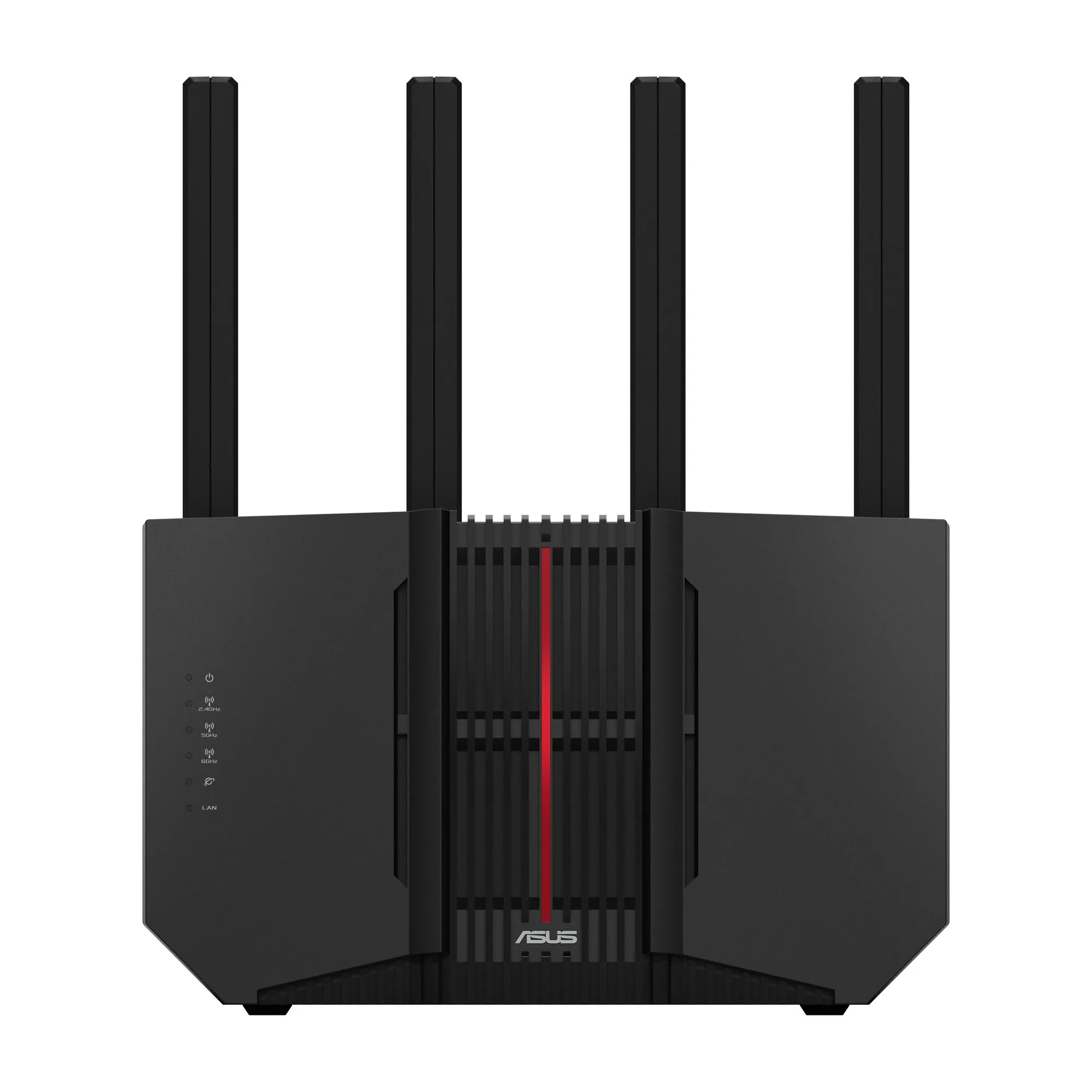 ASUS RT-BE92U WLAN-Router 10 Gigabit Ethernet Tri-Band (2,4 GHz/5 GHz/6 GHz) Schwarz – Bild 1