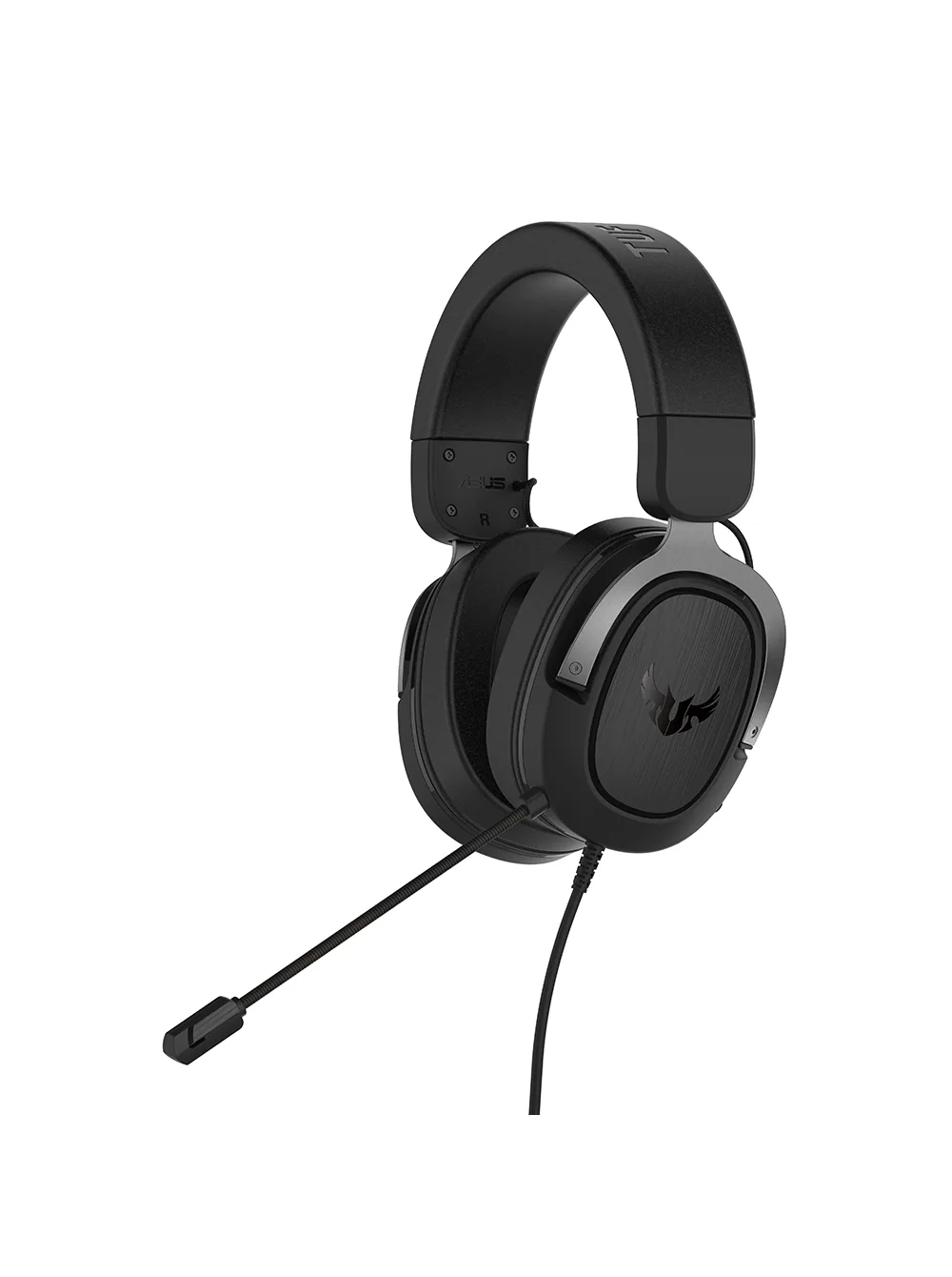 ASUS TUF Gaming H3 Kopfhörer Kabelgebunden Kopfband Schwarz, Grau – Bild 1