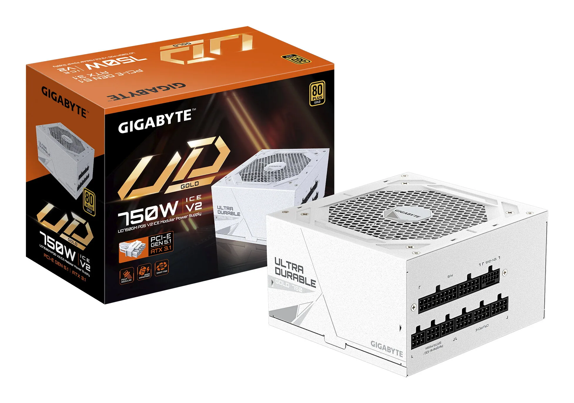GIGABYTE UD750GM PG5 V2 ICE Netzteil – Bild 1