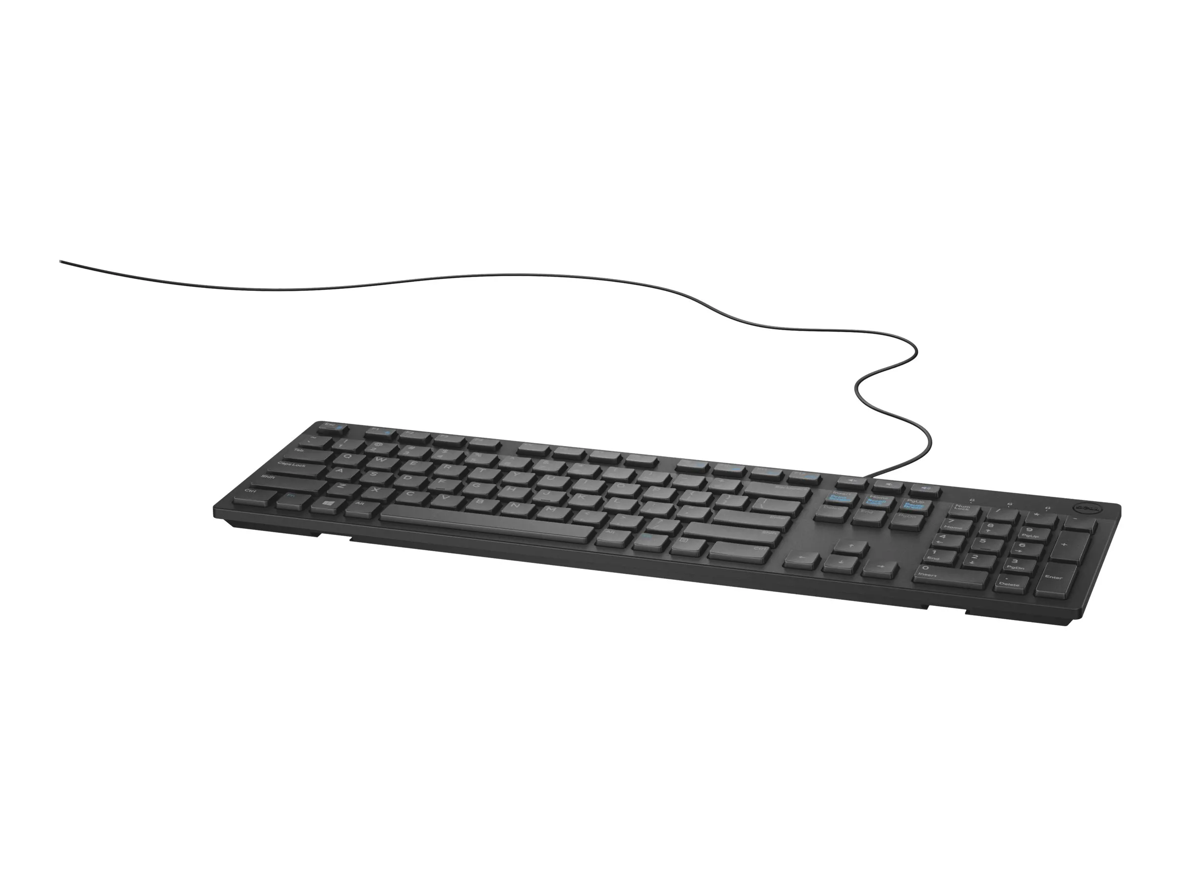 Dell Tastatur KB216 USB QWERTY Schwarz