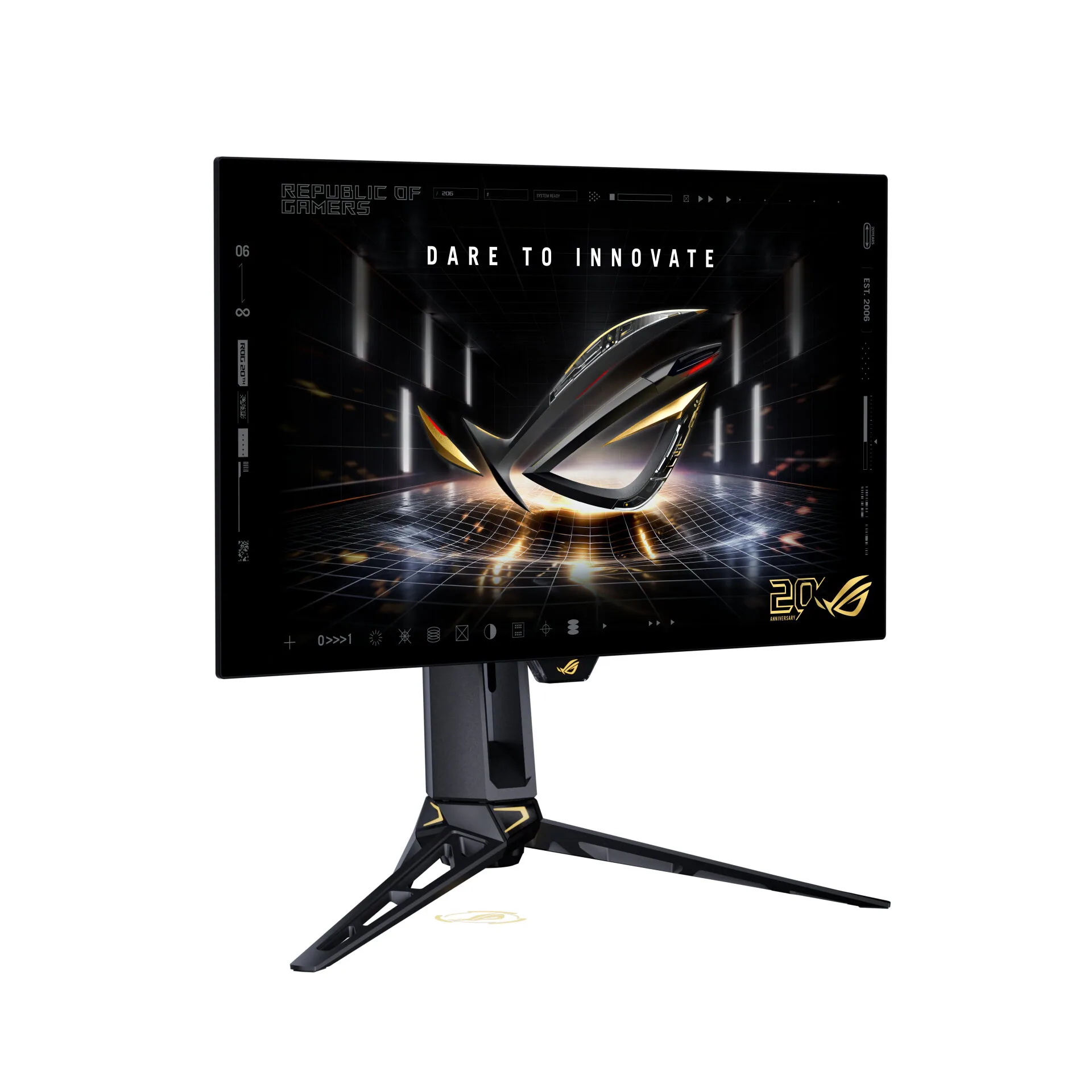ASUS ROG Swift OLED PG27AQWP-G Edition 20 Computerbildschirm 67,3 cm (26.5") 2560 x 1440 Pixel Wide Quad HD Schwarz – Bild 7