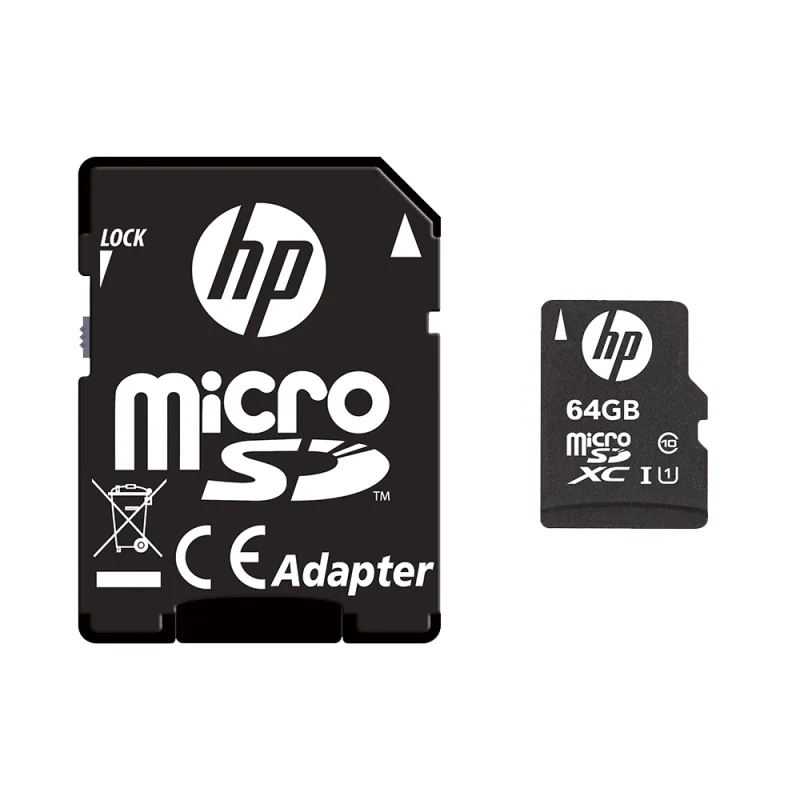 HP SDU64GBXC10HP-EF Speicherkarte 64 GB MicroSDXC UHS-I Klasse 10 – Bild 3
