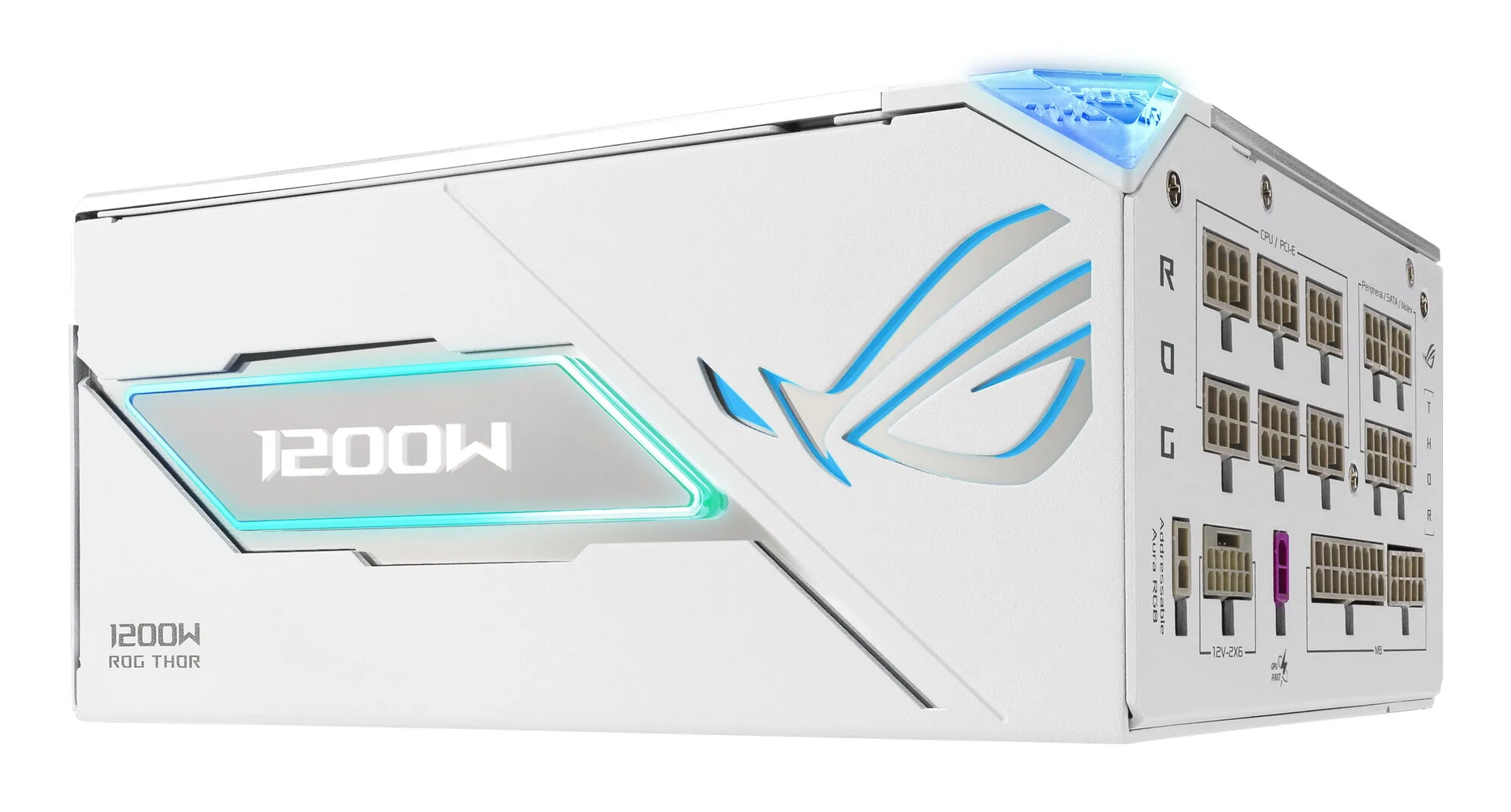ASUS ROG -THOR-1200P3-WHITE-GAMING-E Netzteil 1200 W 24-pin ATX ATX Weiß – Bild 6