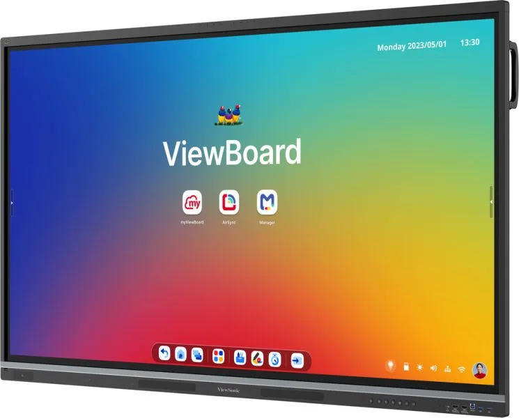 ViewSonic IFP6551-3C Interaktives Whiteboard 165,1 cm (65") 3840 x 2160 Pixel Touchscreen Schwarz – Bild 3