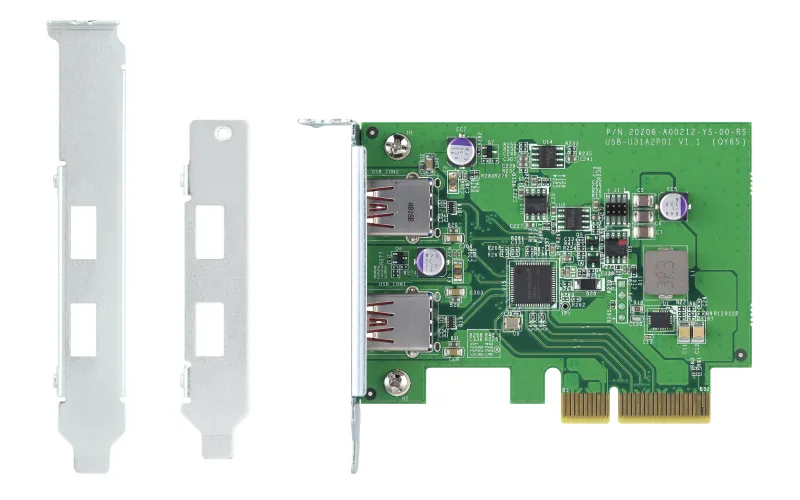 QNAP QXP-10G2U3A Schnittstellenkarte/Adapter Eingebaut USB 3.2 Gen 2 (3.1 Gen 2) – Bild 6