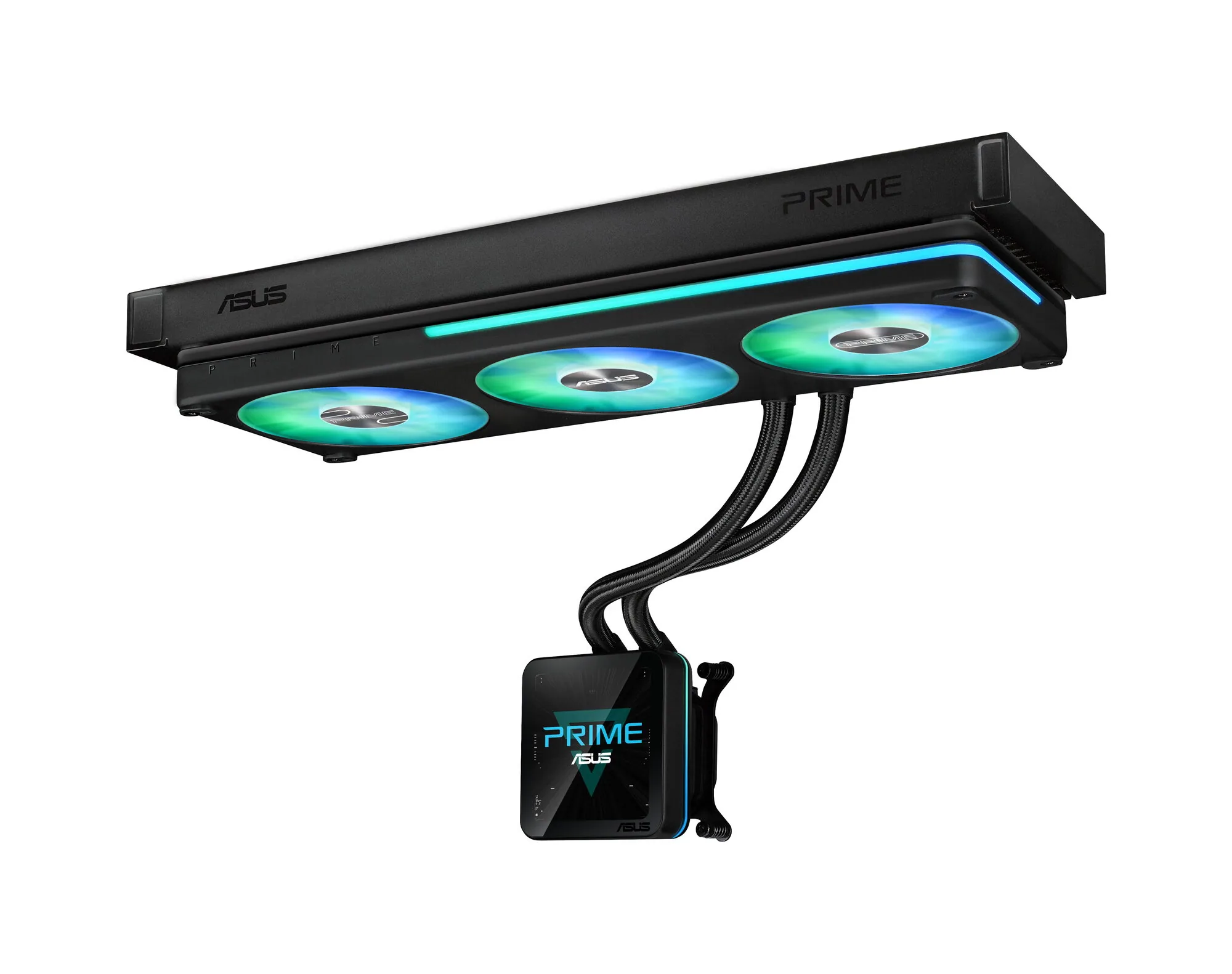 ASUS PRIME SLC II 360 ARGB LCD Prozessor All-in-One-Flüssigkeitskühler 12 cm Schwarz 1 Stück(e) – Bild 2