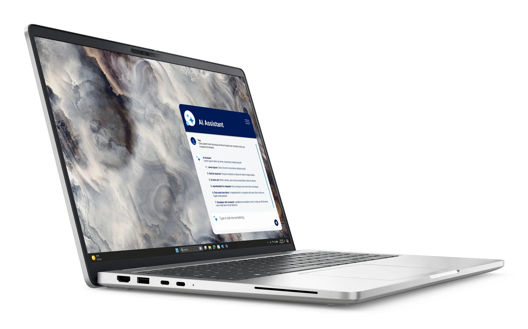 DELL Pro 16 Plus PB16250 Intel Core Ultra 7 265U Laptop 40,6 cm (16") Full HD+ 16 GB DDR5-SDRAM 512 GB SSD Wi-Fi 6E (802.11ax) Windows 11 Pro Aluminium Deutsch – Bild 4