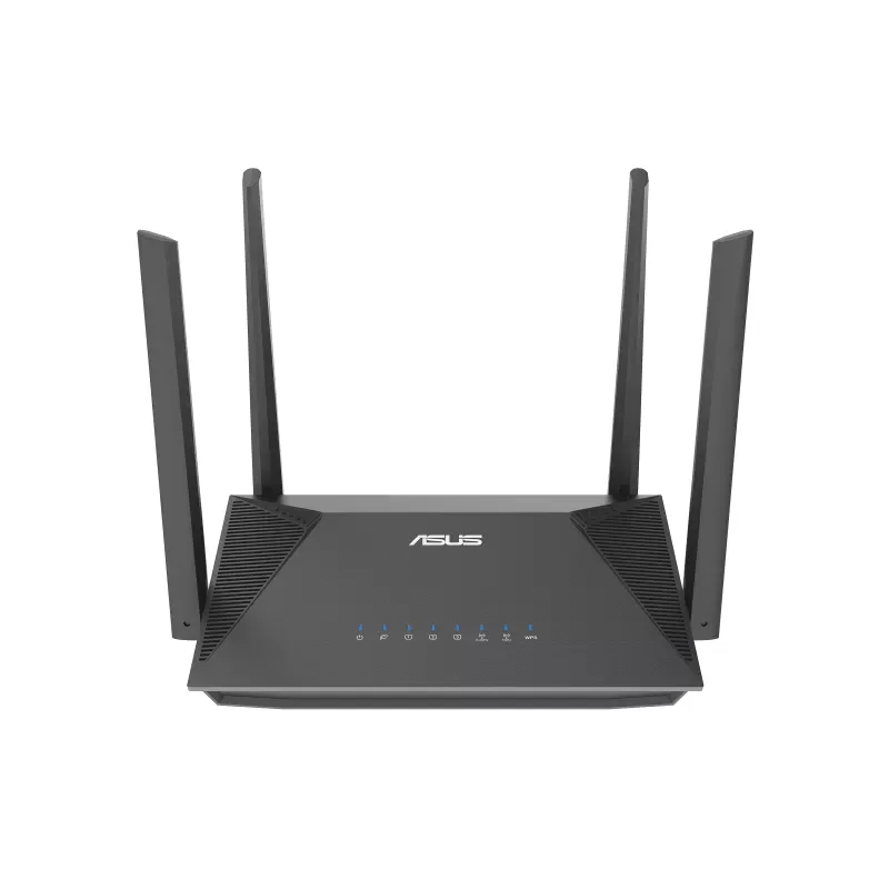 ASUS RT-AX52 AX1800 AiMesh WLAN-Router Gigabit Ethernet Dual-Band (2,4 GHz/5 GHz) Schwarz – Bild 1