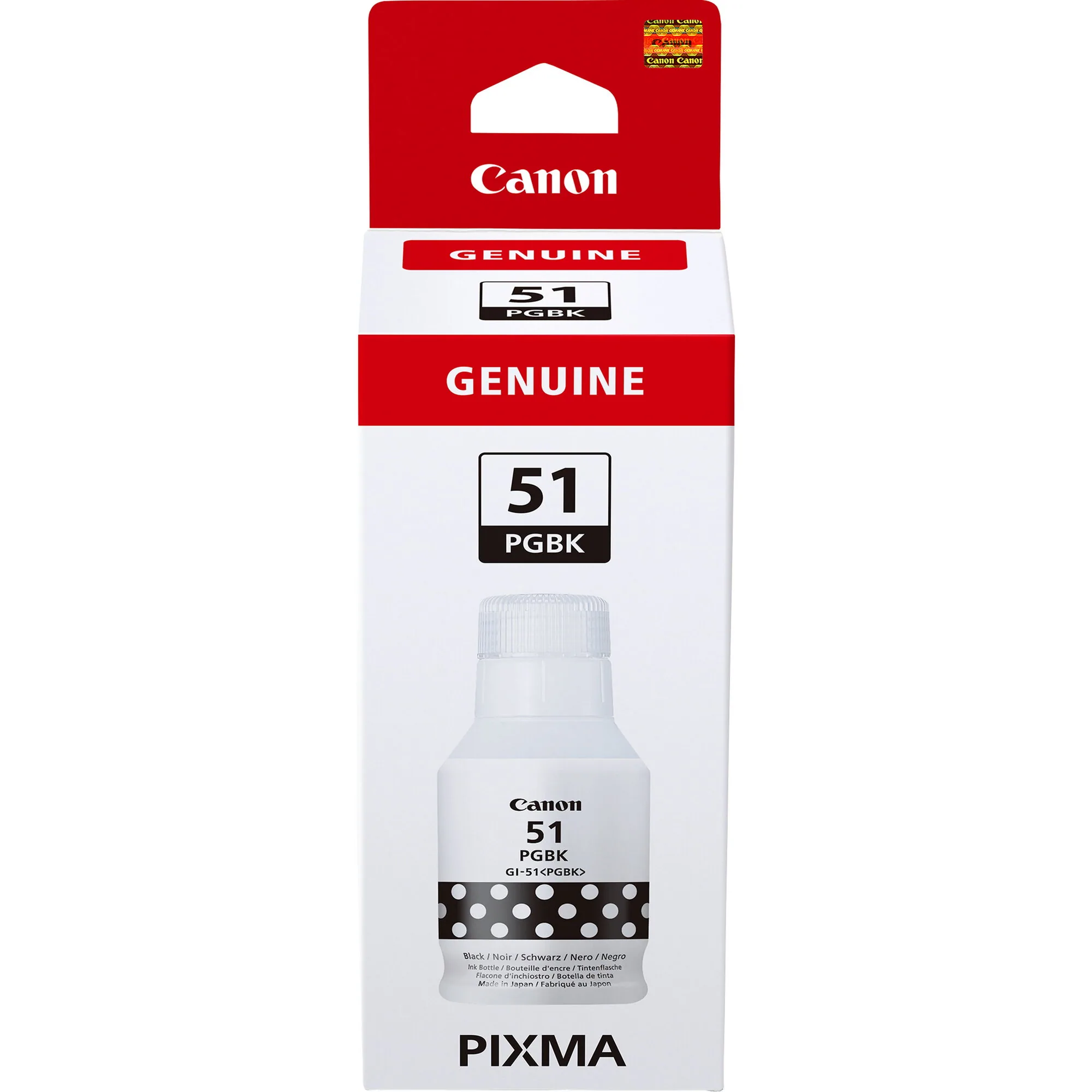 Canon GI-51PGBK, Hohe Reichweite, Tintenflasche, Schwarz – Bild 1