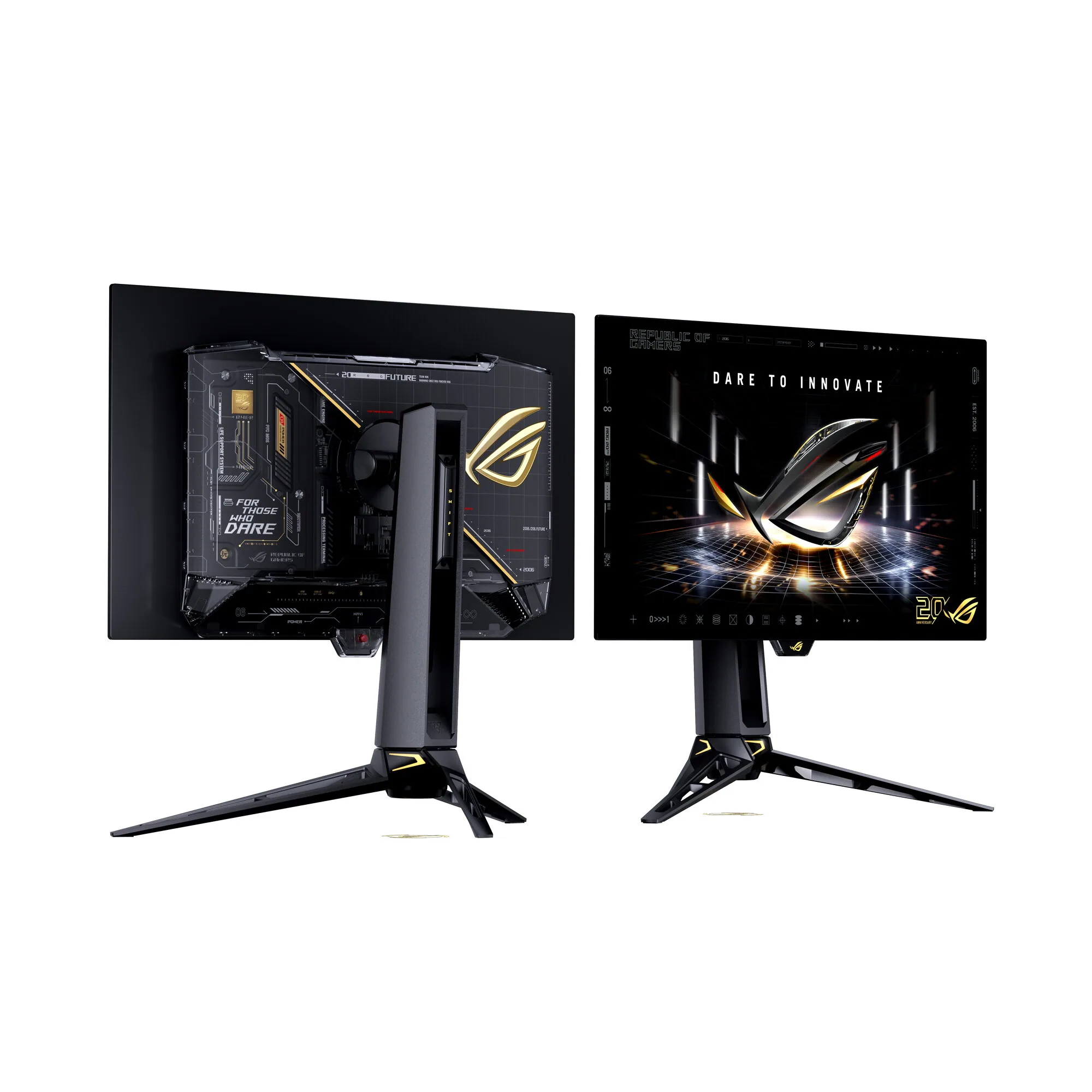 ASUS ROG Swift OLED PG27AQWP-G Edition 20 Computerbildschirm 67,3 cm (26.5") 2560 x 1440 Pixel Wide Quad HD Schwarz – Bild 1