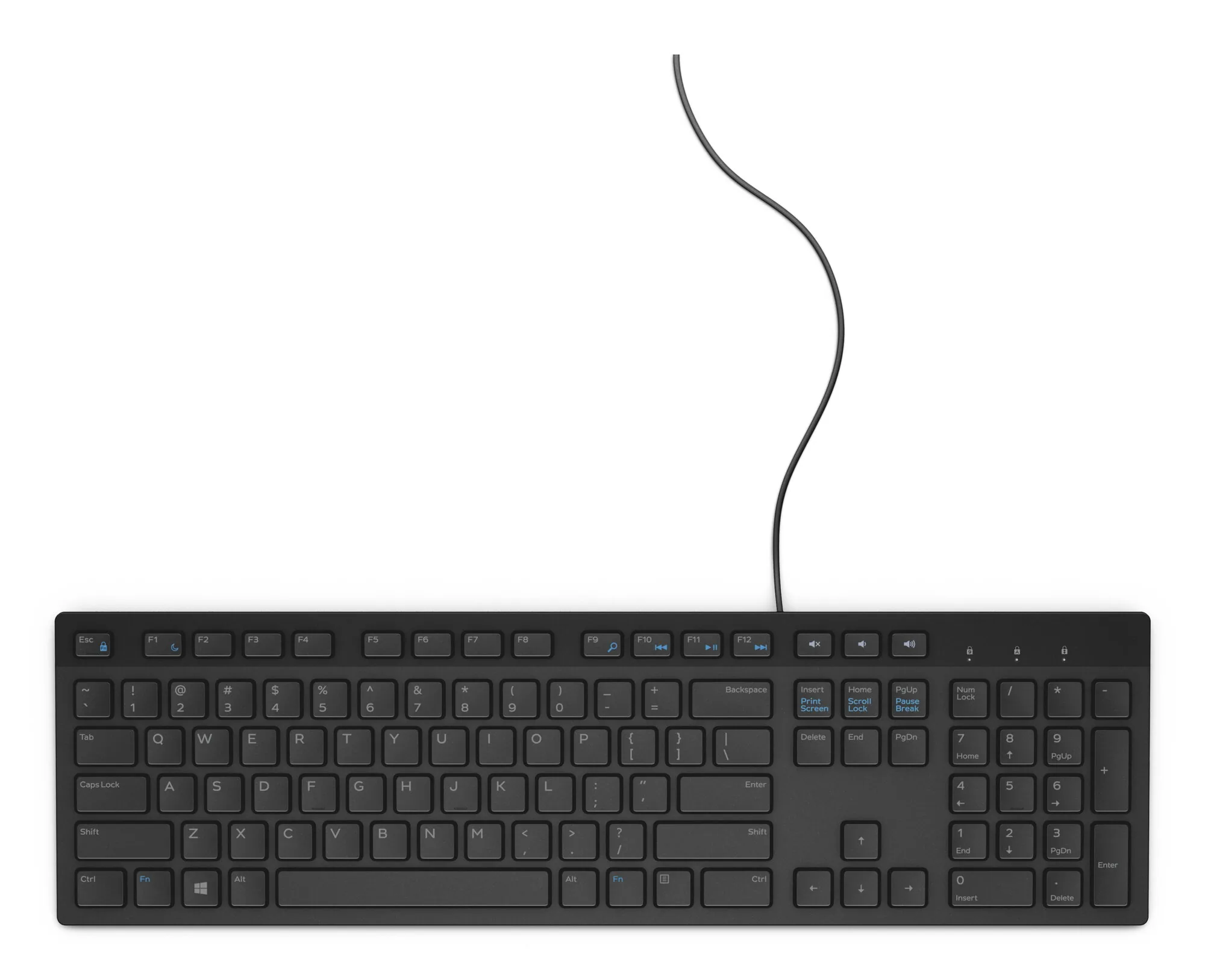 DELL KB216 Tastatur Universal USB QWERTY US International Schwarz – Bild 2