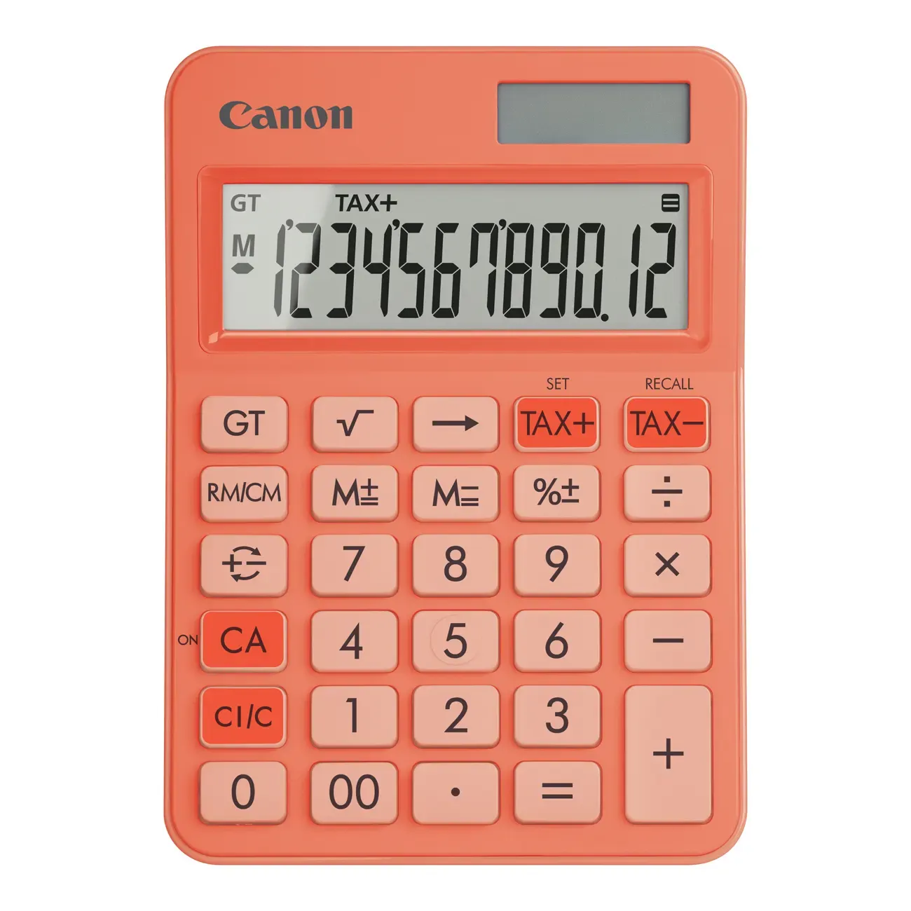 Canon Tischrechner anzeigend LS-125KB OR Solar/ Battery